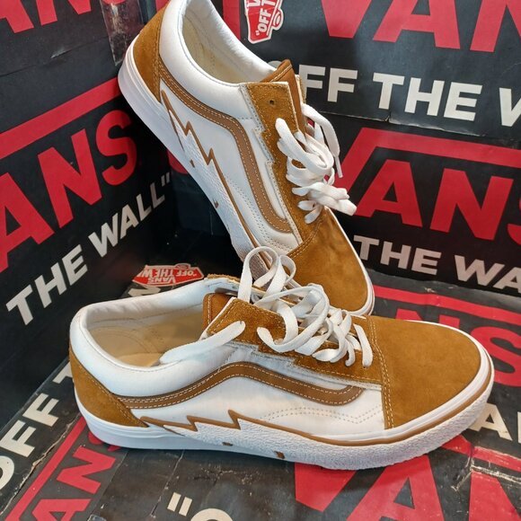 Vans Men's 11 Old Skool Bolt Cathay Spice/True White - VN0009Q5KFR - Picture 4 of 12